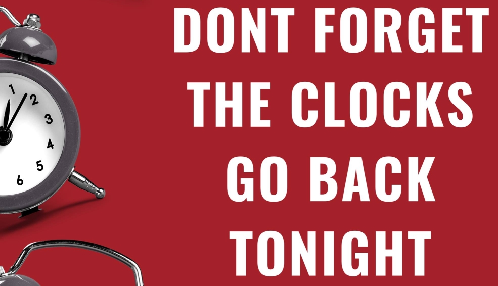 Clocks go back tonight Radio