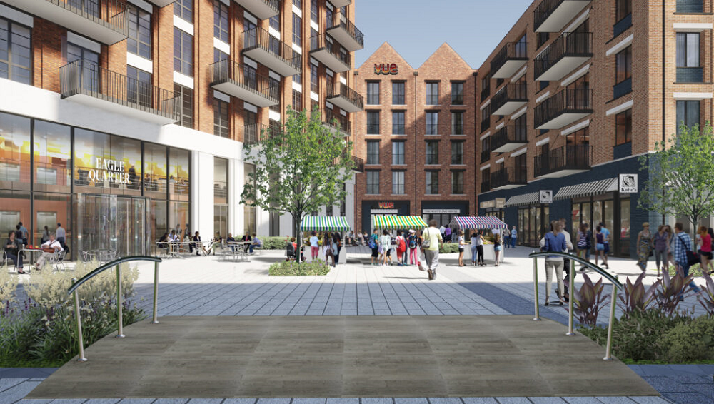 Information on the “Eagle Quarter” plans for the Kennet Centre site in Newbury