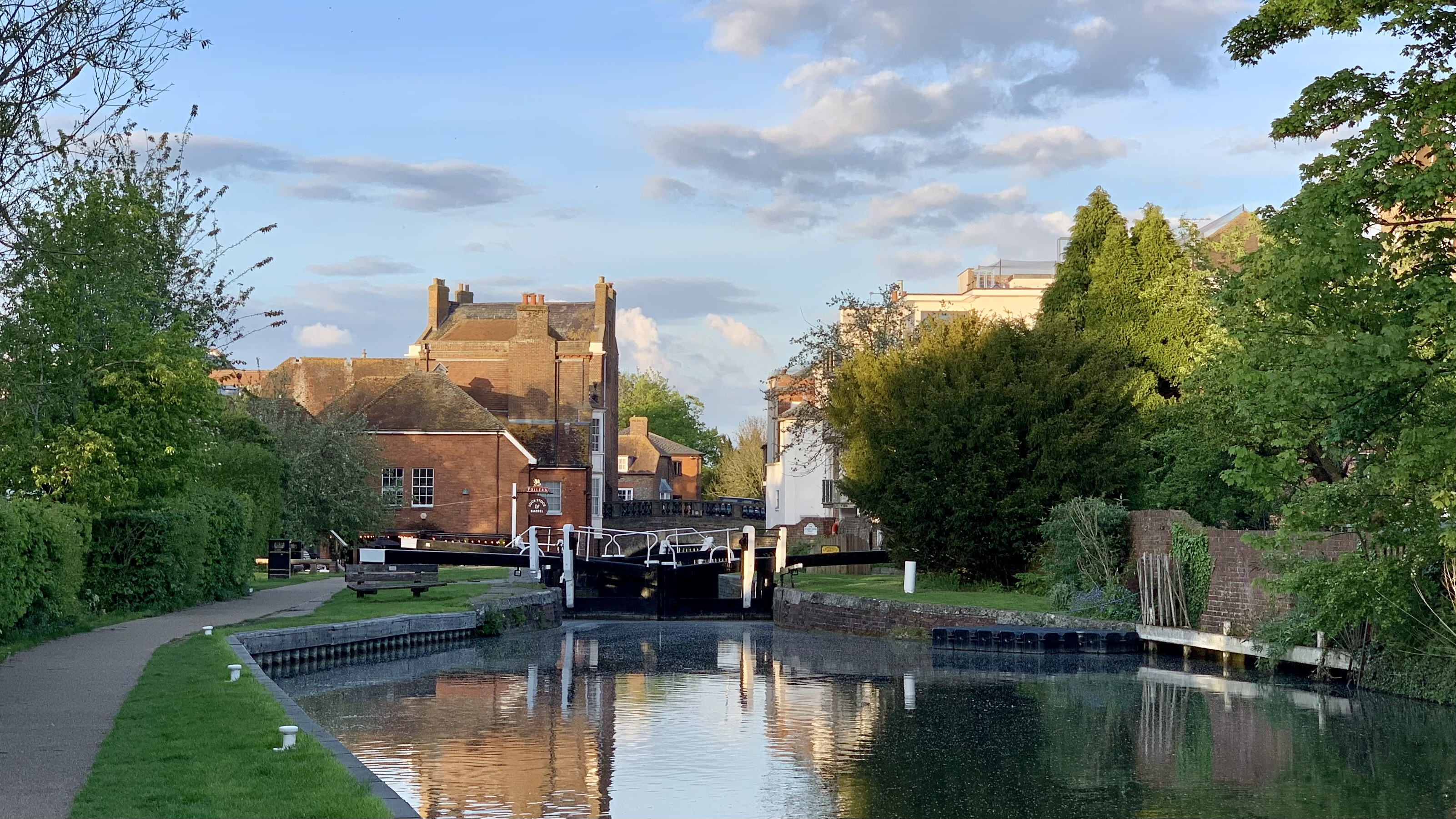 Newbury Centre and Canal