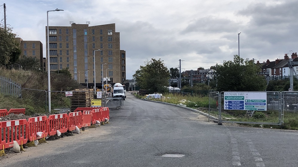 Brand new link road for South-East Newbury in January 2024