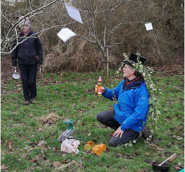 Wassail and Pruning Events with Growing Newbury Green